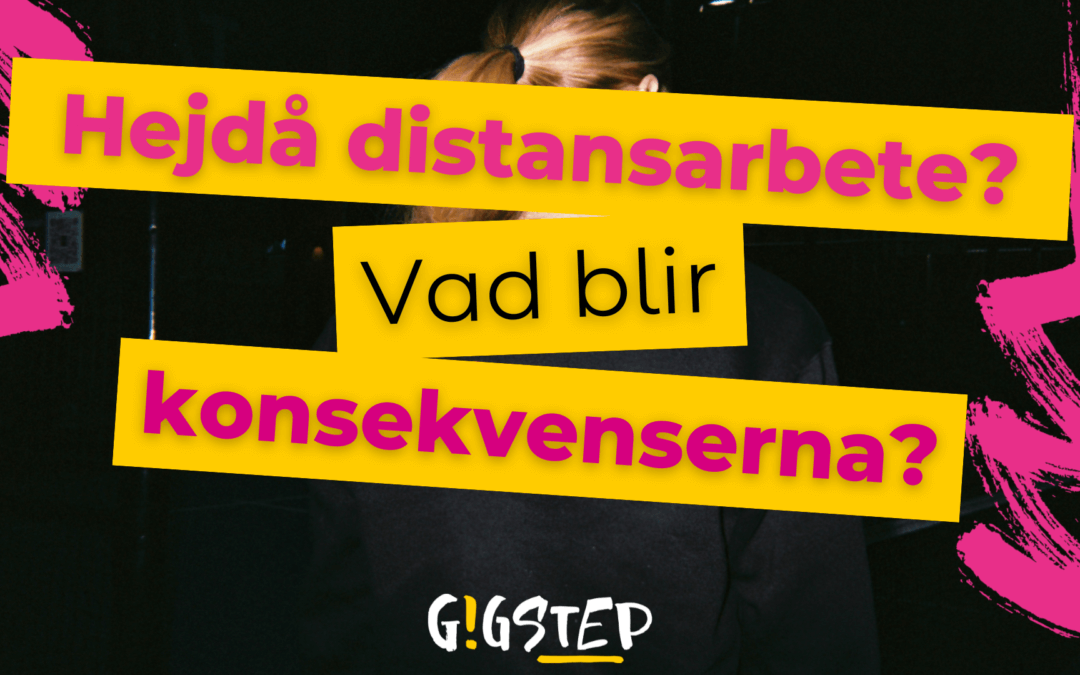 Hejdå till distansarbete? Vad blir konsekvenserna?